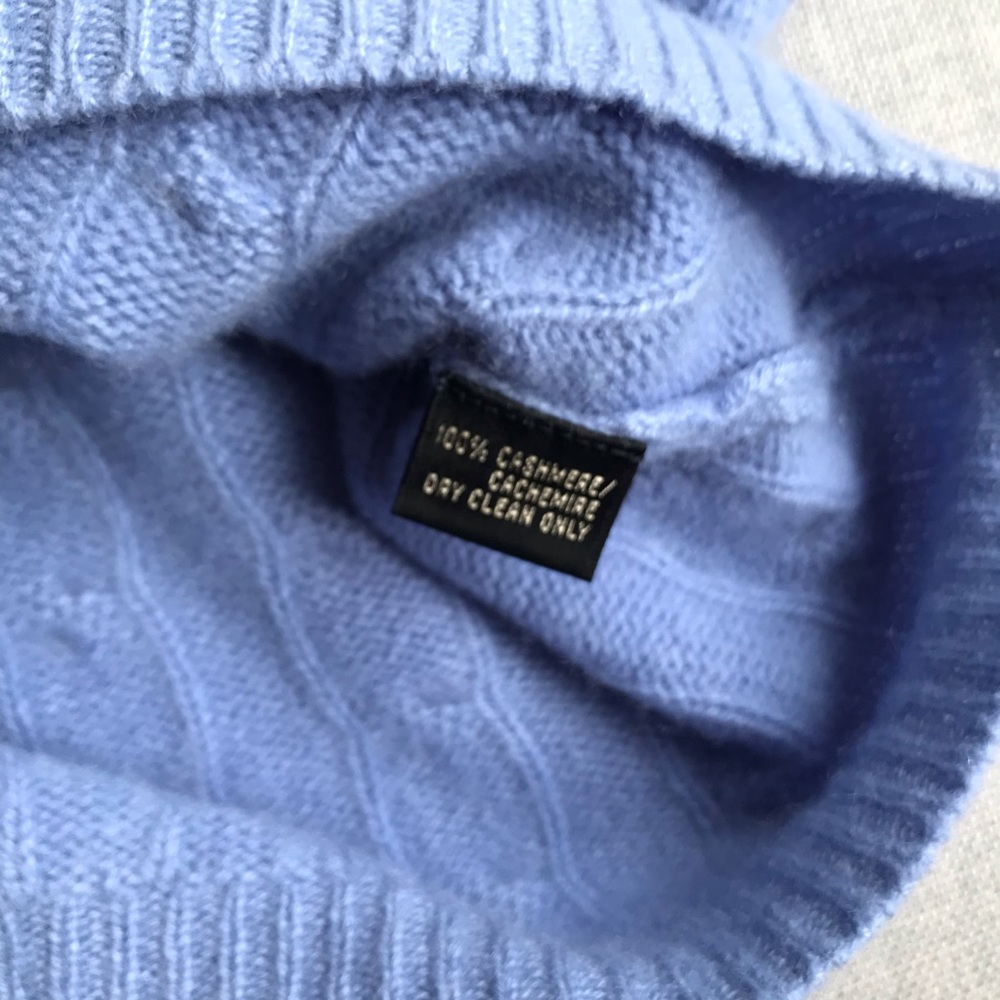 Ralph Lauren Vintage Classic Cashmere Crop Tube Top - Picture 5 of 5